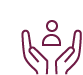 Pair of hands with figure inside