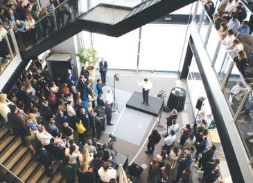 General view of FCA London office