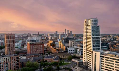 Photo of Leeds city skyline