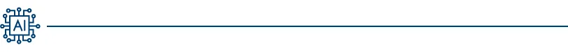 AI Lab icon on blue line