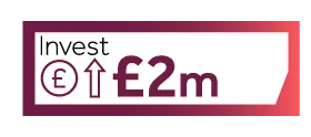 Invest £2m icon