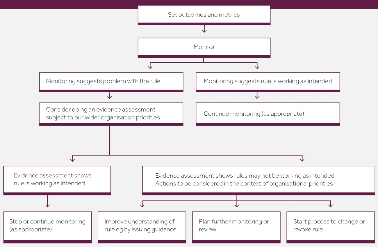 Figure 1: Overview of rule review process for new rules