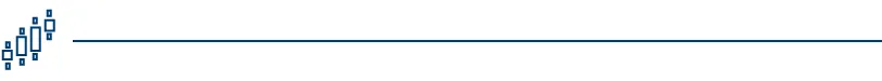 Listing icon on a blue line